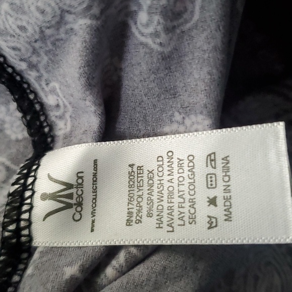 Viv Collection women's high waisted print leggings - Picture 8 of 13